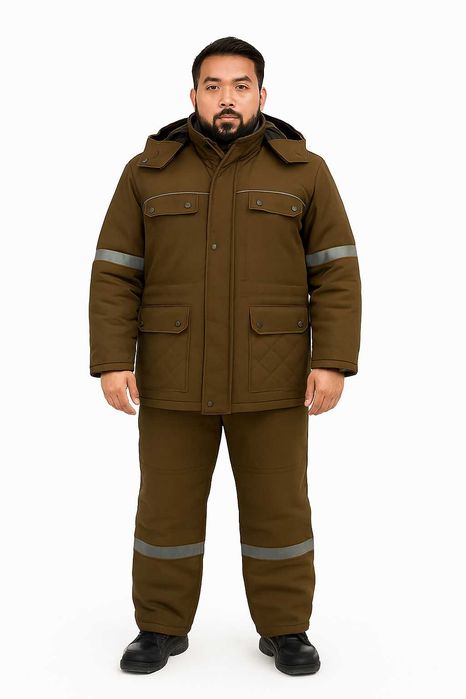 Спецодежда, куртка с брюками утепленная,