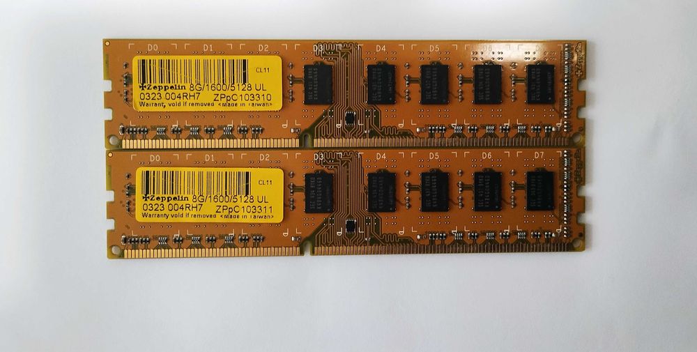 Kit memorie PC Zeppelin 16GB (2x8GB), DDR3, 1600MHz