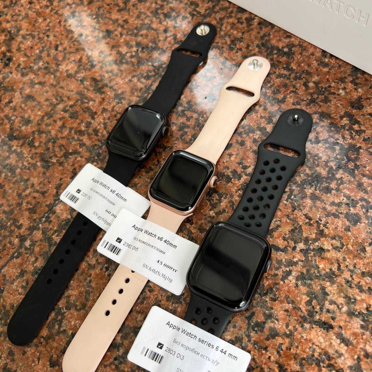 Apple Watch 6 40-44mm по скидочной цене в отличном состоянии /Ломбард