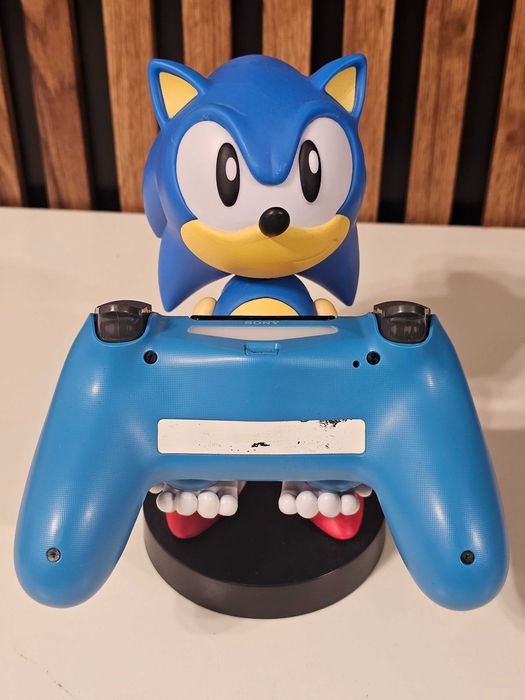 Controller Sony Play Station 4 PS3 V2 editie rara Albastru transparent