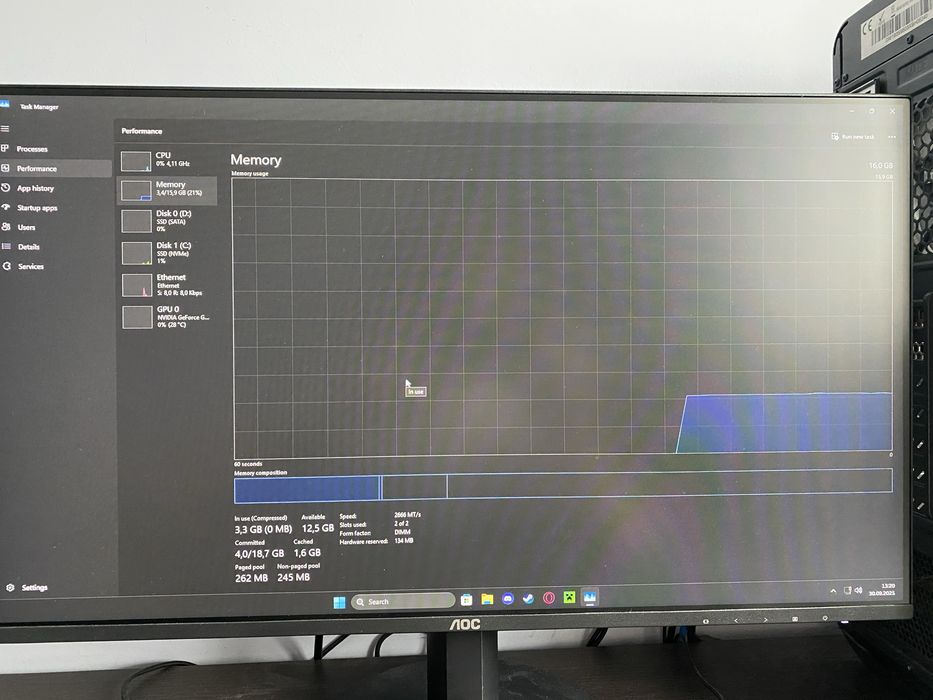Pc gaming i5-10400f GTX1070 16 gb ram 1tb storage