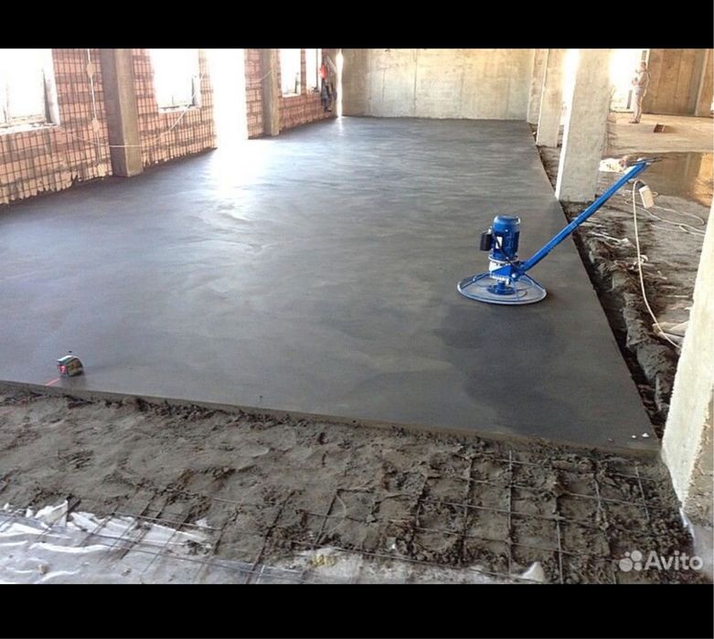 Стяжка,полусухая стяжка