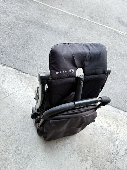 Carucior sport Kinderkraft Pilot, de la nastere, Negru