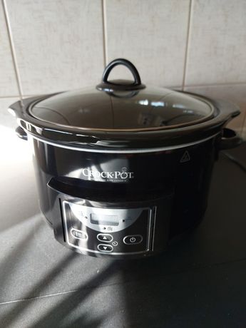 Slow cooker Crock Pot digital 4.7L (gatit, bucatarie, culinar, retete)