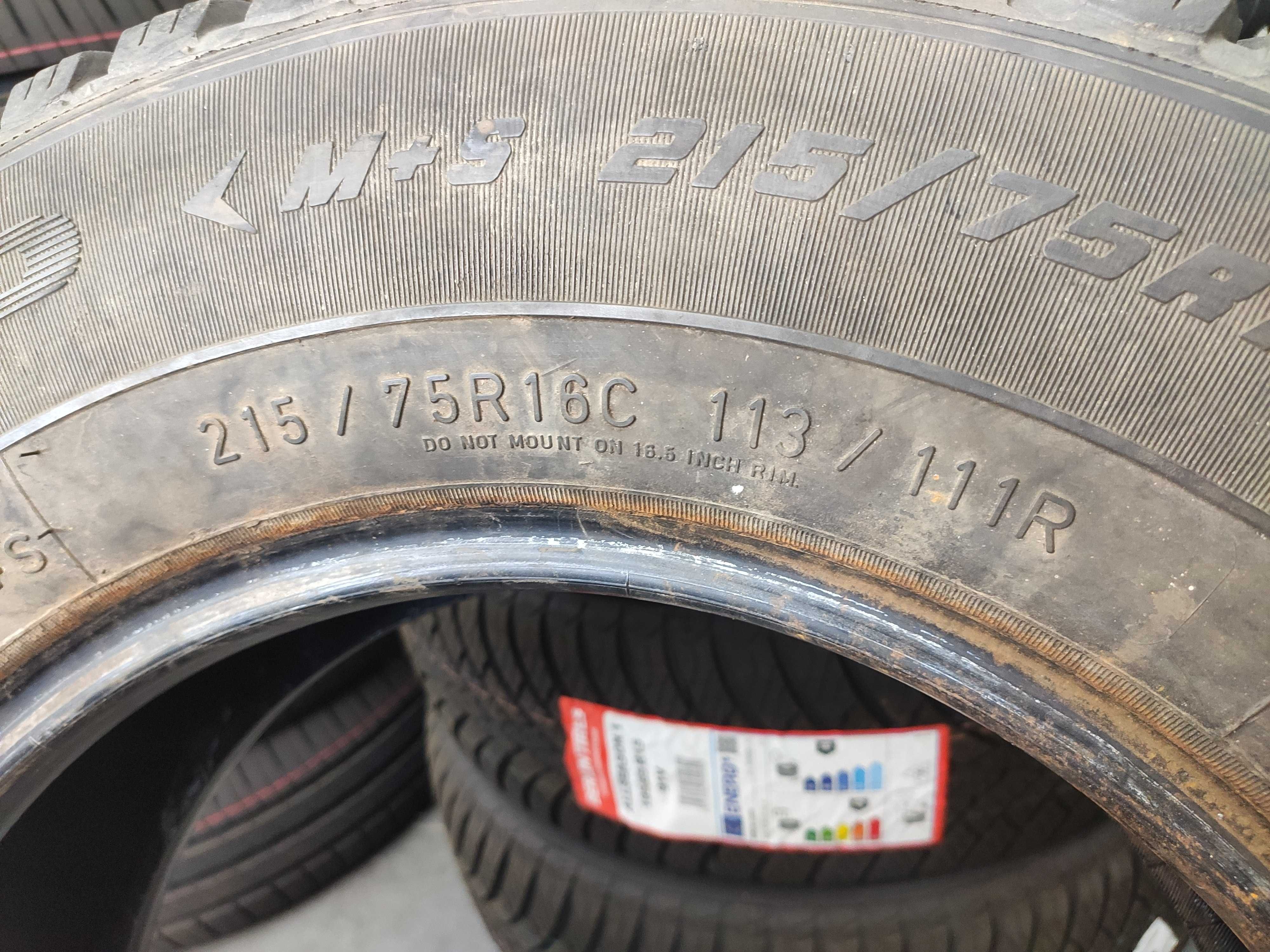 2бр Зимни Гуми 215 75 16 С - Goodyear