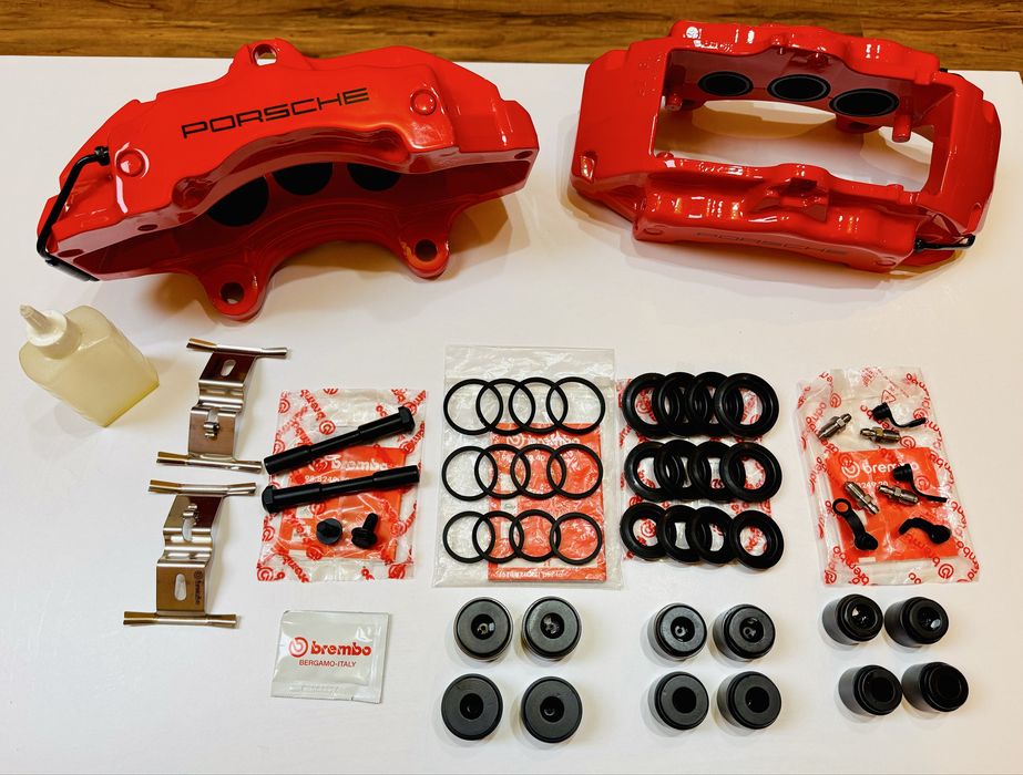 Спирачни апарати Brembo 18Z  (6 бутални) от Porsche Cayenne Turbo S