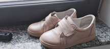Pantofi fete piele roz Marelbo marimea 35