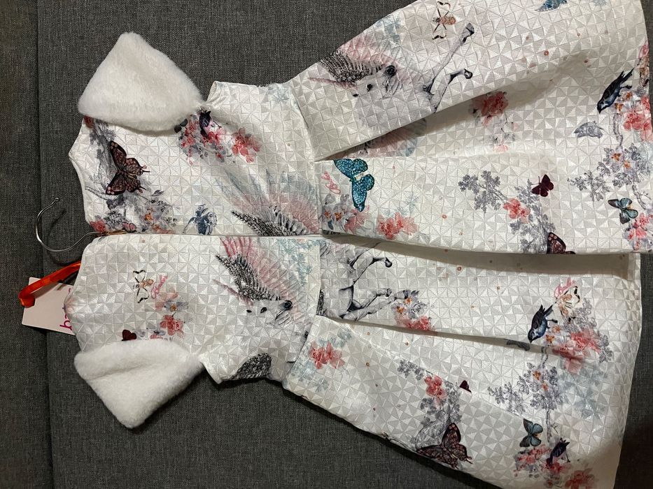 Зимна рокля подходяща за фотосесия 86-92