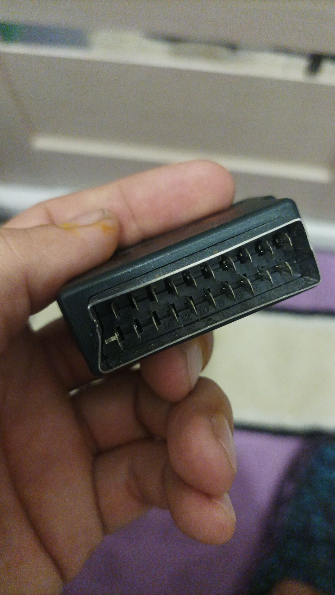 Переходник Scart (Скарт) на колокольчики