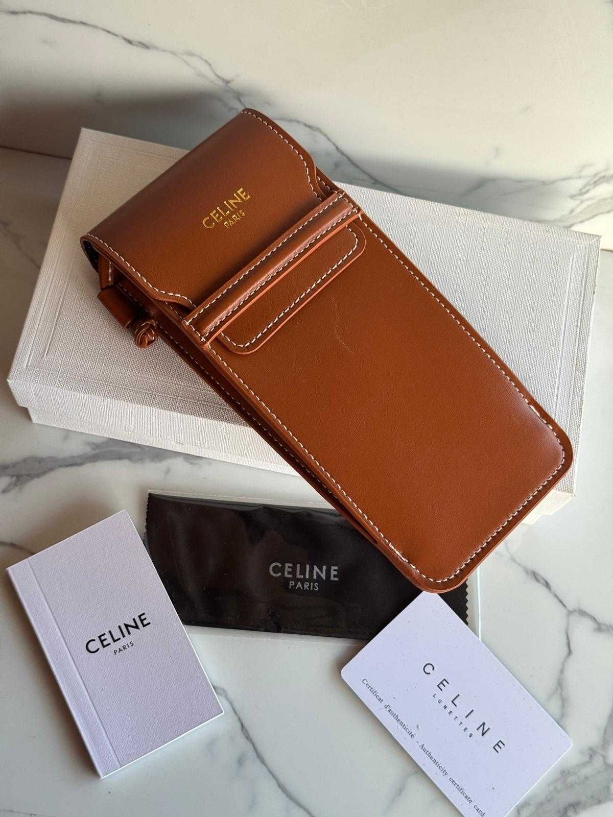 Ochelari Celine Aurii