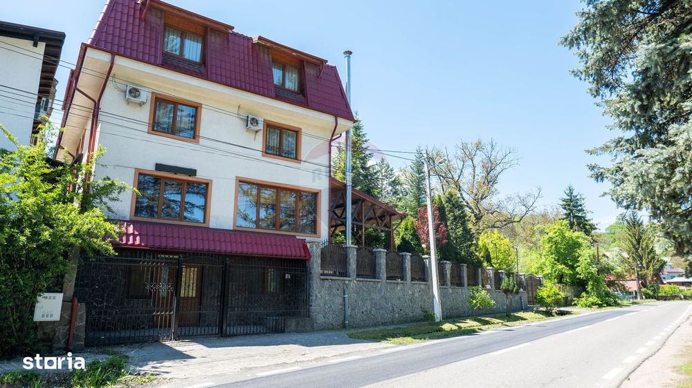 Oferta - vanzare pensiune 10 camere si casa de vacanta, Slanic Prahova