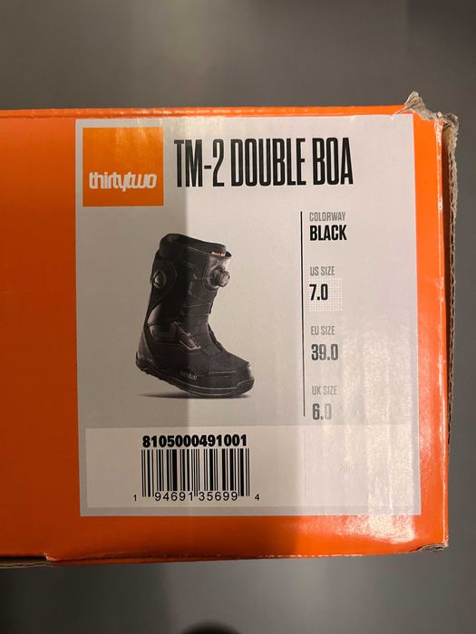 Сноуборд Обувки Thirty Two Team Two 39 / 32 TM-2 Double Boa 39