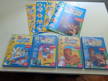 Revista si DVD Magic English nr. 1-4 DeAgostini