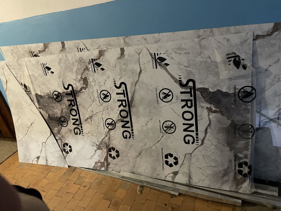 Гибкий мрамор два куска