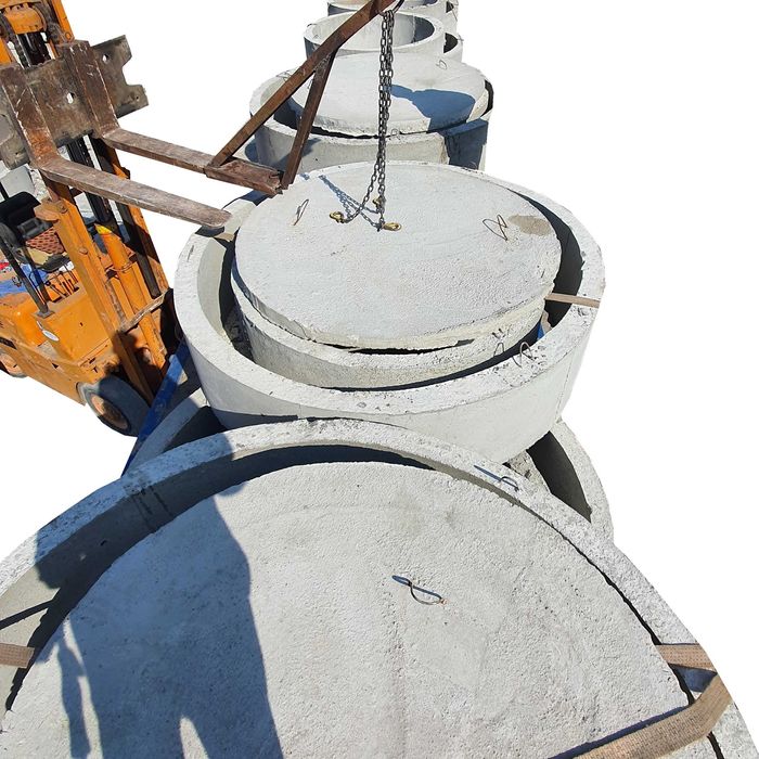 Oale/inele pentru fose/fantani din beton 50cm inaltime