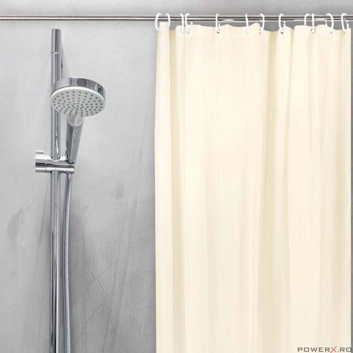 Perdea pentru cabina dus, bej, 180x200 cm, Sepio