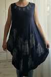 Rochie asimetrica stil indian