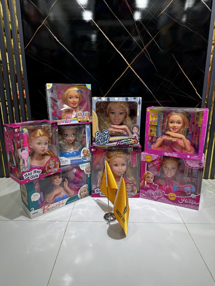 Кукла-манекен причесок макияжа Castle Toys uz