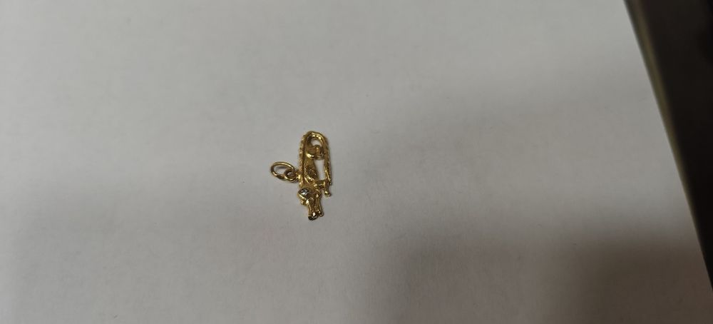 Pandantiv crocodil  aur 18k 0.61gr (r)