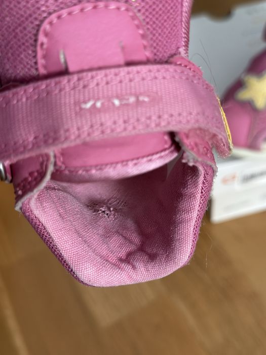 Sandale Geox, textil si piele ecologica, 25 EU, interior 15.7 cm