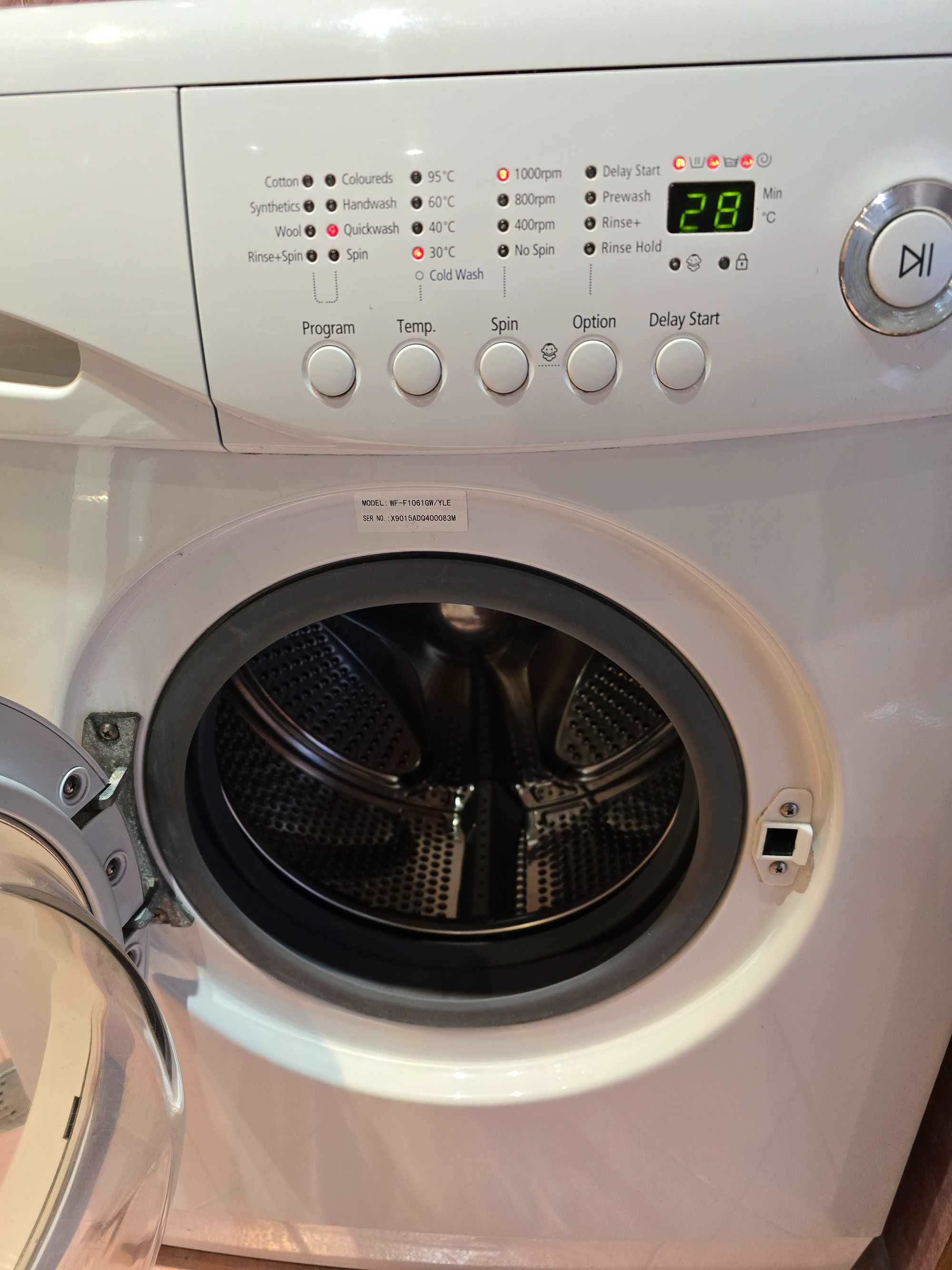 Пералня Samsung wf1061 4.5 кг