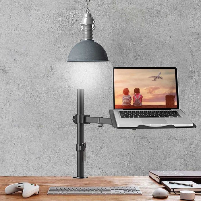 Suport perete Suptek MD6421TP004 pentru monitor + tavă laptop