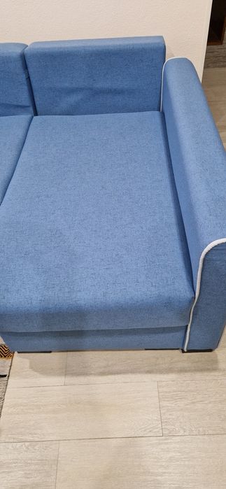 Coltar/canapea extensibila cu lada de depozitare 2300 mm