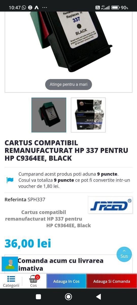 Imprimanta HP Deskjet 6980 A4 Wifi