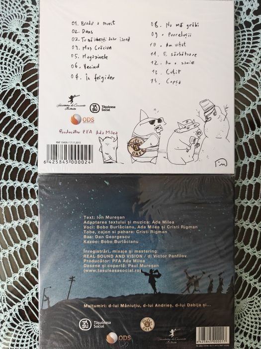 Compact Disc-uri originale cu muzică românească - Ada Milea