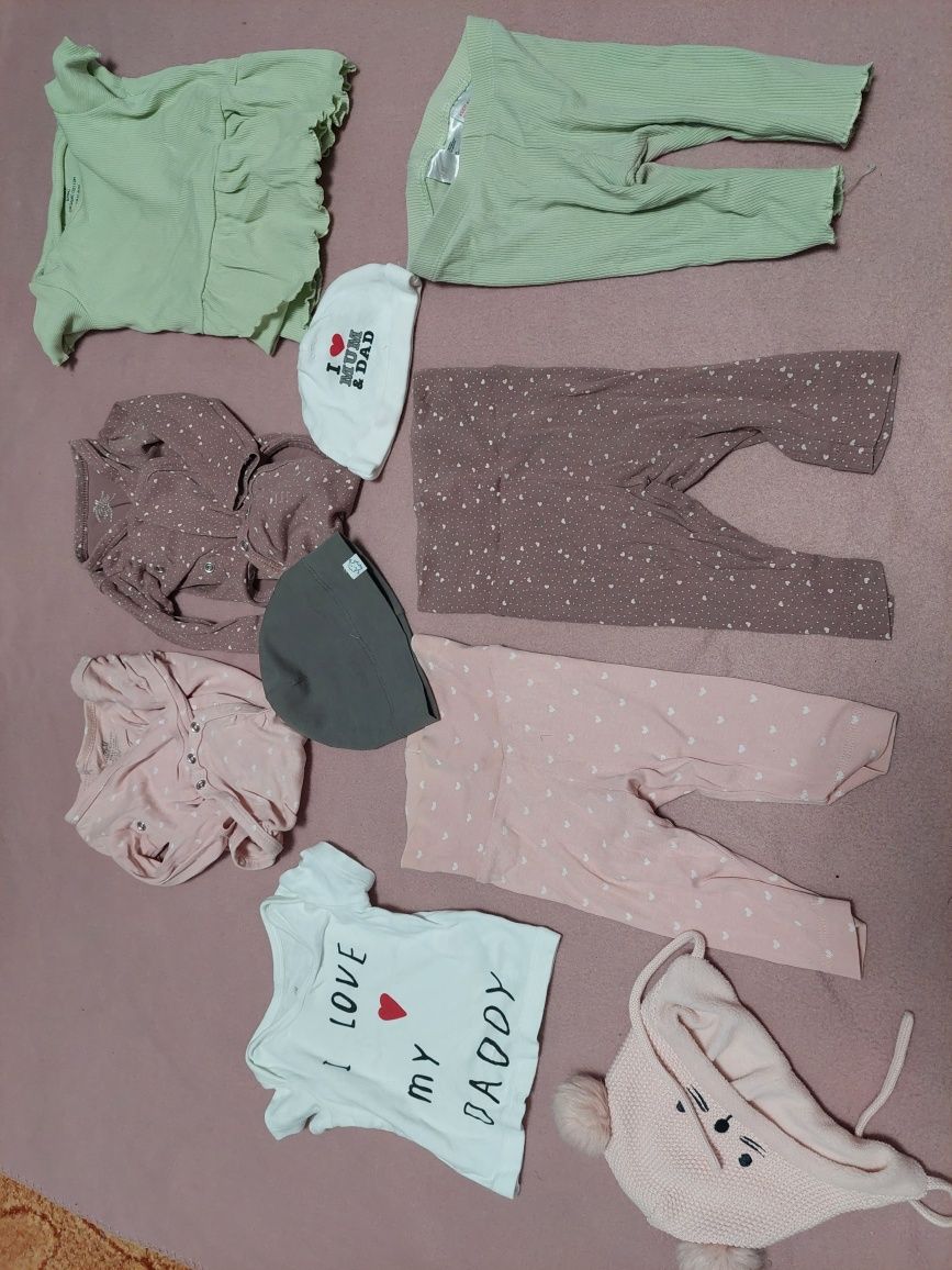 Lot haine bebe 50-56-62 h&m mesaje