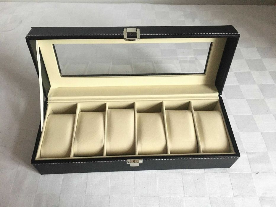 Cutie Caseta Depozitare Ceas-uri pentru 6,10,12, 20 și 24. SIGILAT!