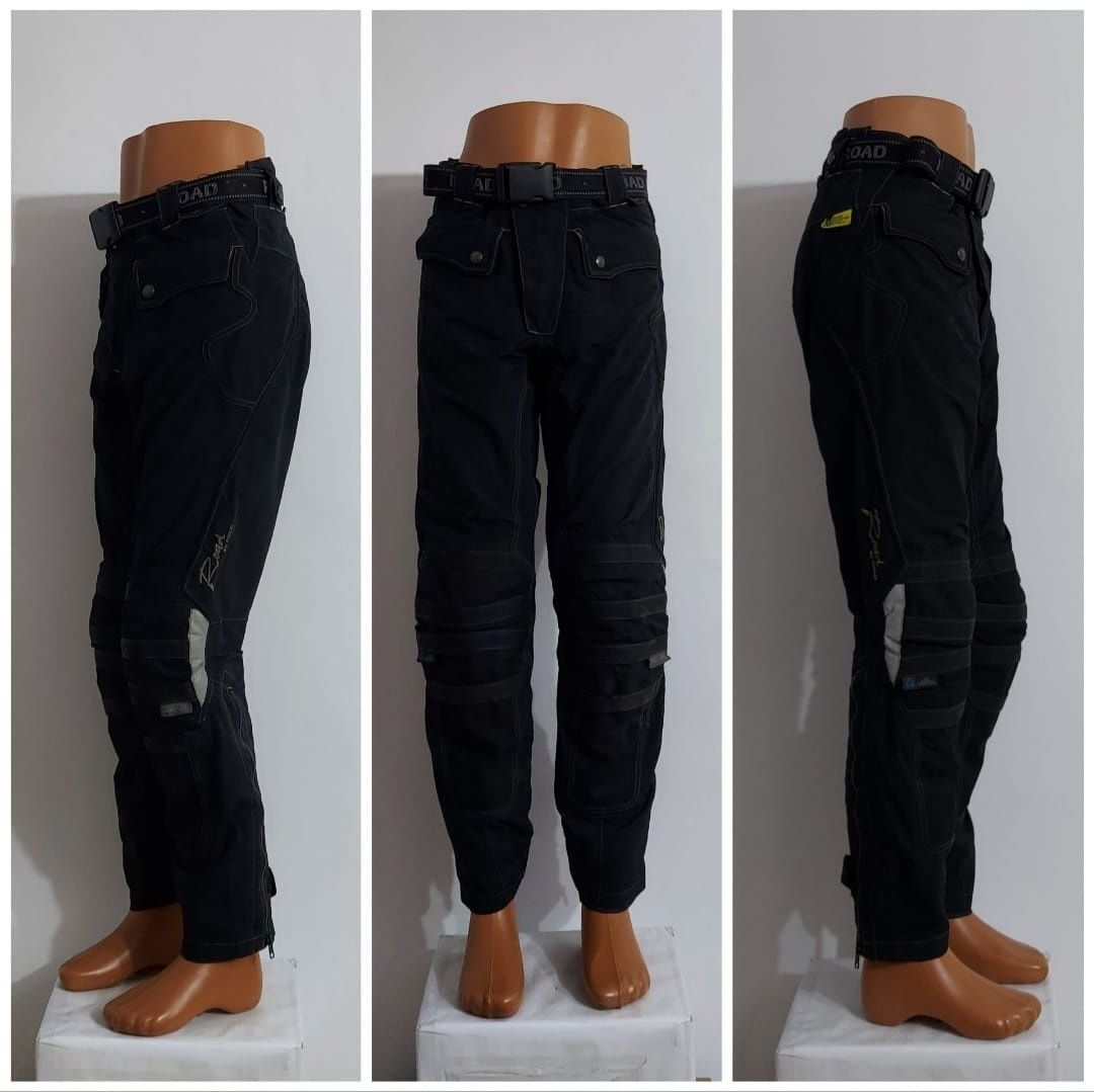 Pantaloni moto POLO ROAD, măsura 36 sau S unisex, Cordura, protecții