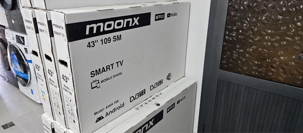 телевизор Moonx 55 43 32 smart Tv доставка бесплатно
