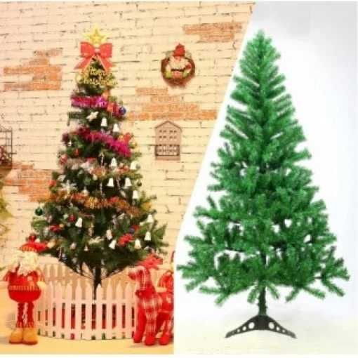 Brad Artificial 210 cm cu Suport de Plastic