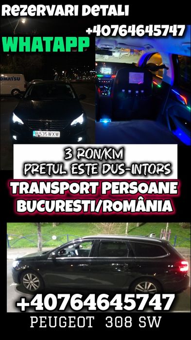 Transport Persoane Colete Bagaje