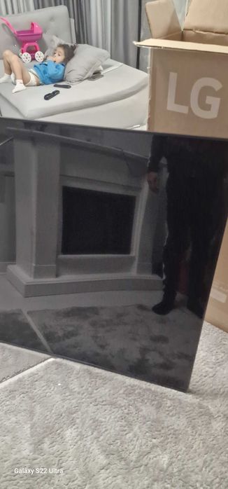 Tv LG ecran spart colț 189 cm nou-nout