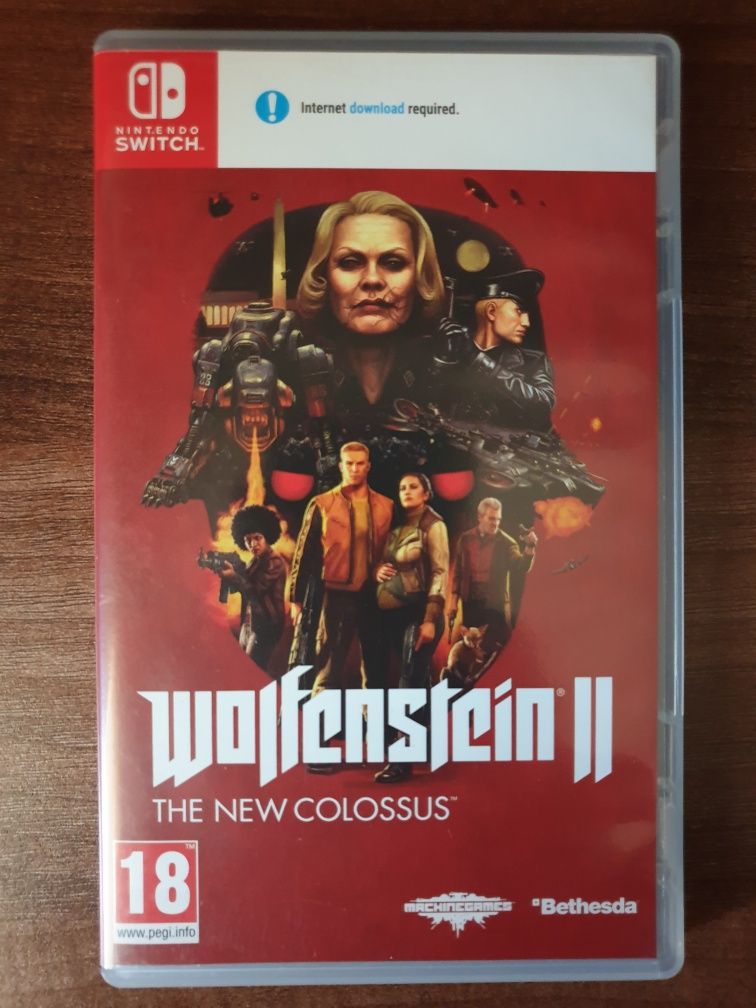 Wolfenstein 2 The New Colossus Nintendo Switch