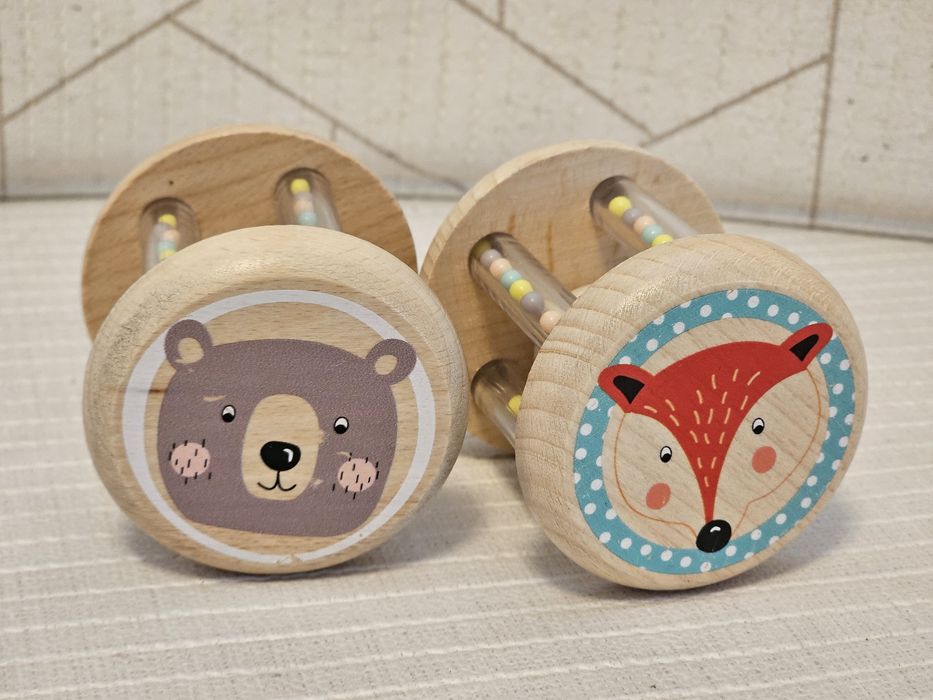 Дрънкалки мече и лисиче, 2бр