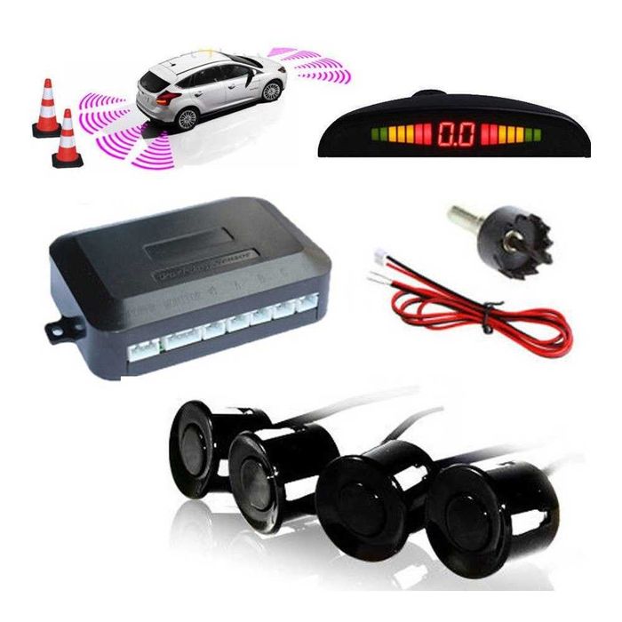 Паркинг система за автомобил с четири ултразвукови сензорни сензора