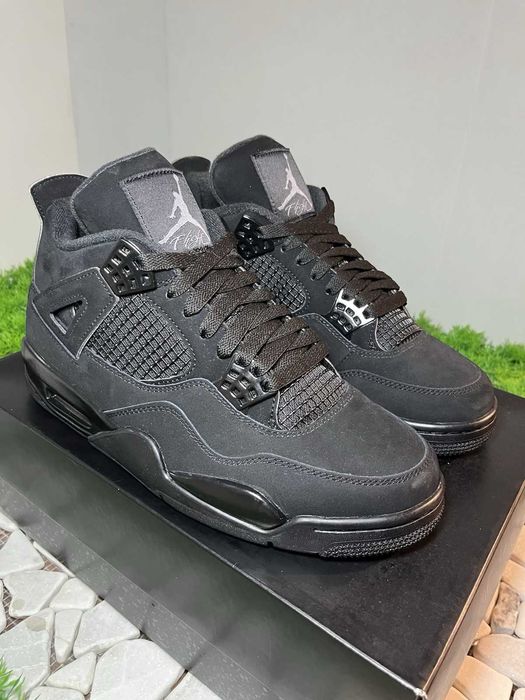 #DISCOUNT# Jordan 4 Black Cat Unisex Premium Adidasi Nike