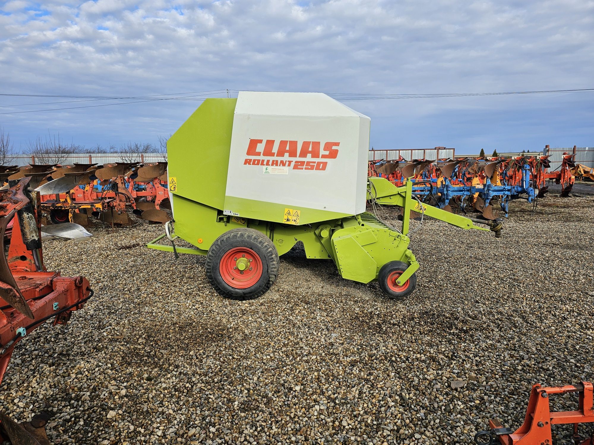 presa claas rollant 250 grebla plug disc freza