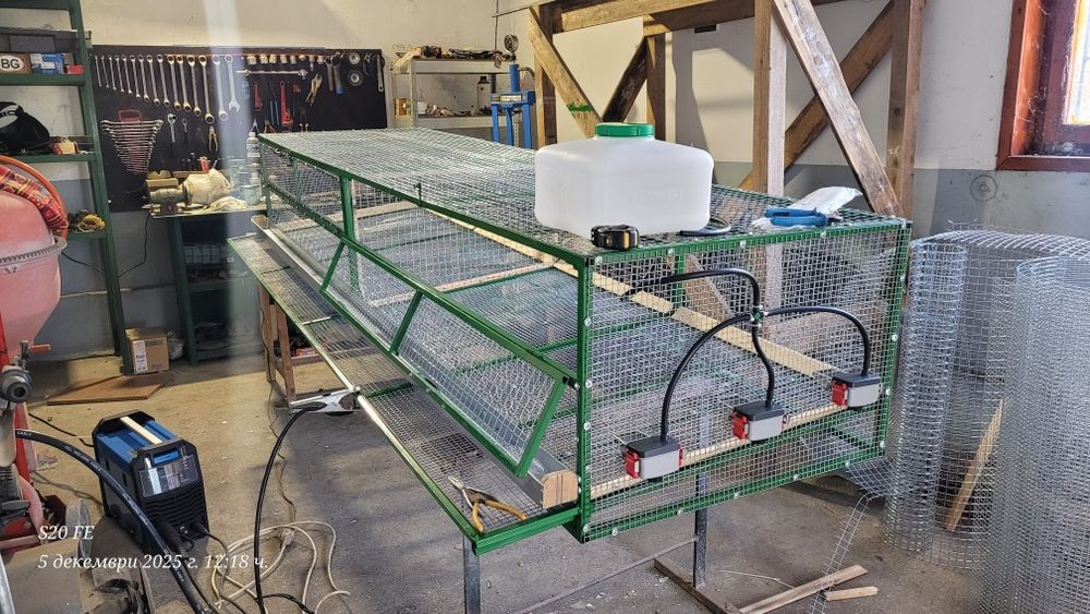 Клетка за пъдпъдъци и други животни