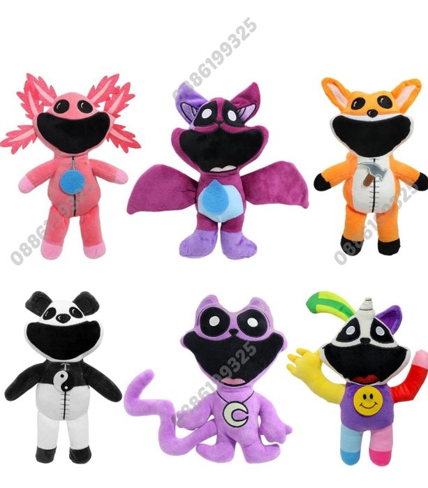 Плюшени играчки The Smiling Critters 2 CatNap Cat Nap играчки