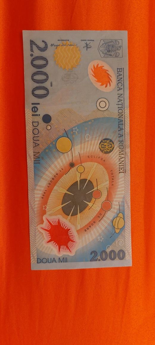 Bancnota 2000 lei, 1999,seria A