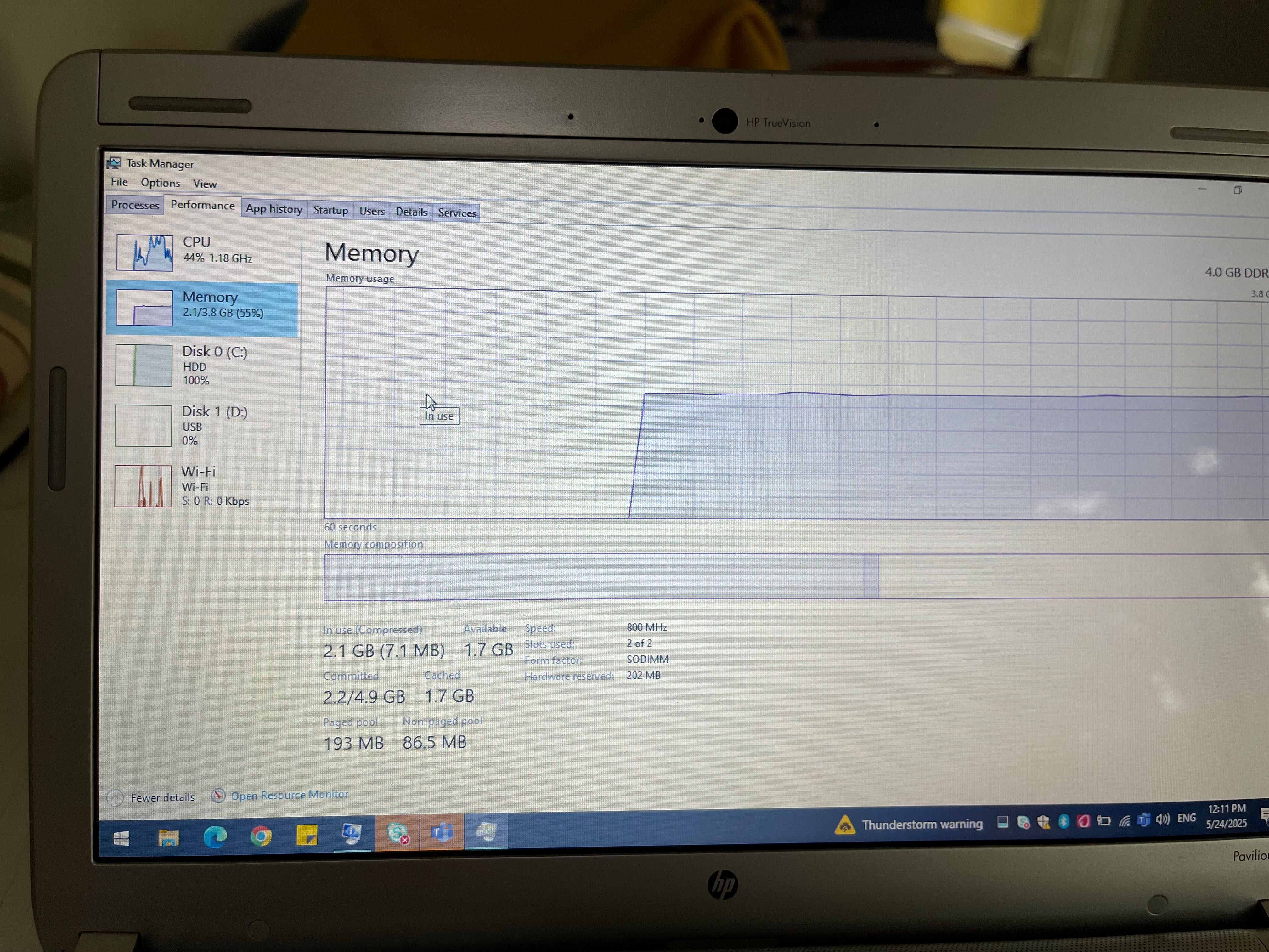 HP PAVILION DM3-13,3 inch