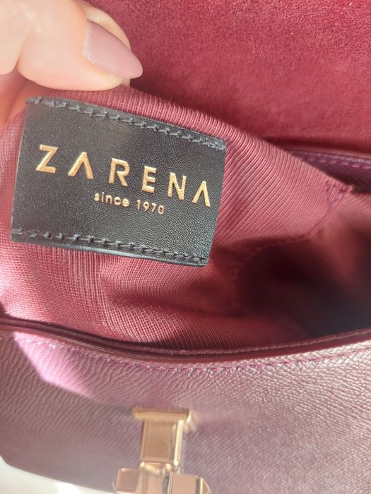 Естествена кожа чанта ZARENA