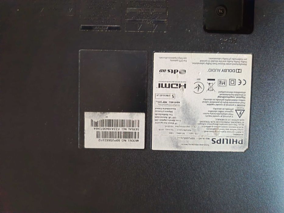 Vând tv smart philips 4k ecran defect