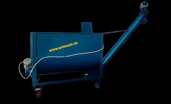 Snec de alimentare cu buncar STP-600 - Productivitate: max. 3000kg/h