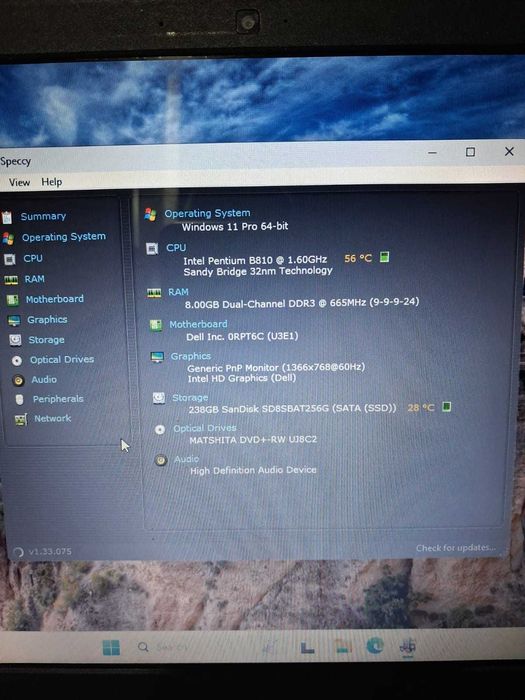 Vand Laptop Dell 3521