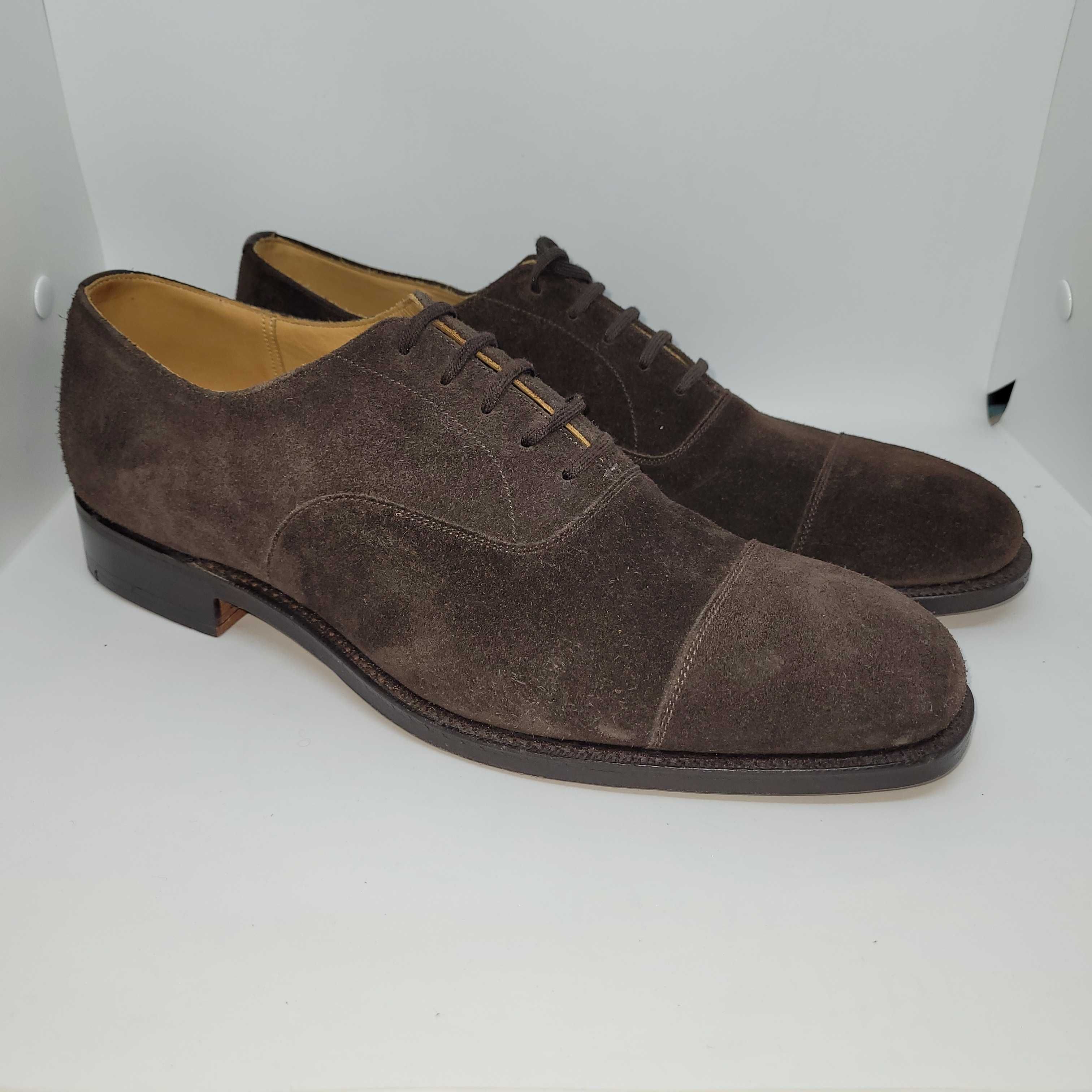 Church's Consul 173 Dark Brown Suede; UK 8.5 F / EU 42.5